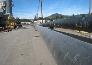 Large bore piping system