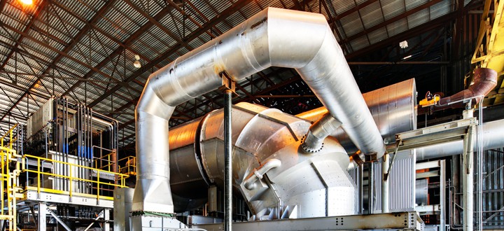 California Steel ducting for furnace.