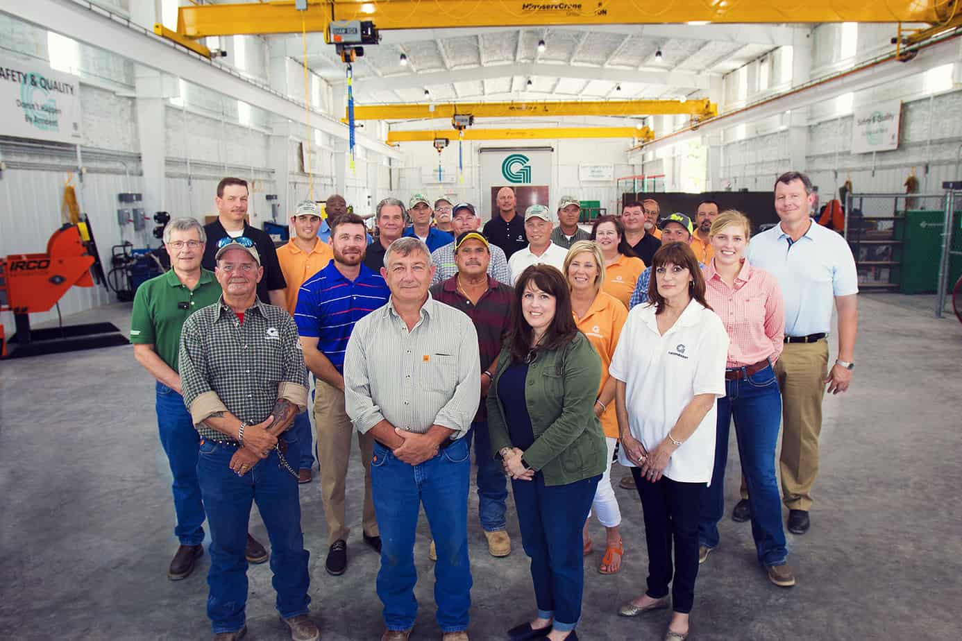 Greenberry is excited to open our new fabrication shop in Sulphur, La. Meet the pipe fabrication shop team!