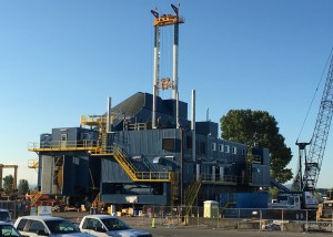 Greenberry's completed fabrication of Nabors Drilling's CDR3 coil horizontal drill rig.